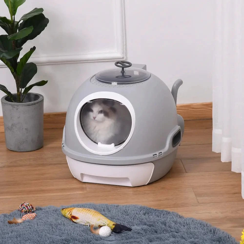 Bac à litière pour chat avec tiroir - Griffe d'Amour