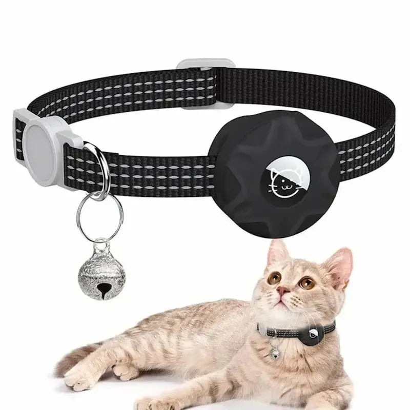 Collier GPS chat anti-étranglement