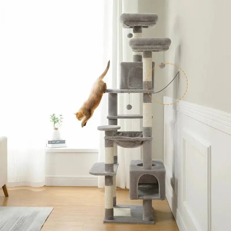 Arbre à chat 180 cm - XXL & ultra stable | Catéma