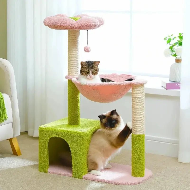 Arbre à chat fleur - Déco & confort | Feliflora