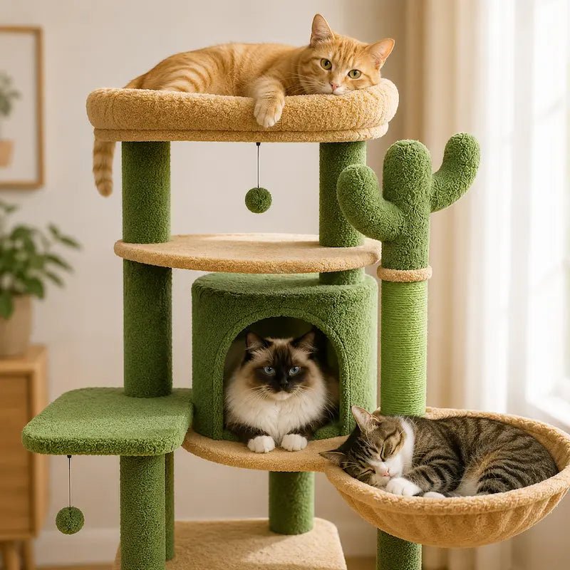 Arbre à chat grande plateforme - Ultra confort | Chataya