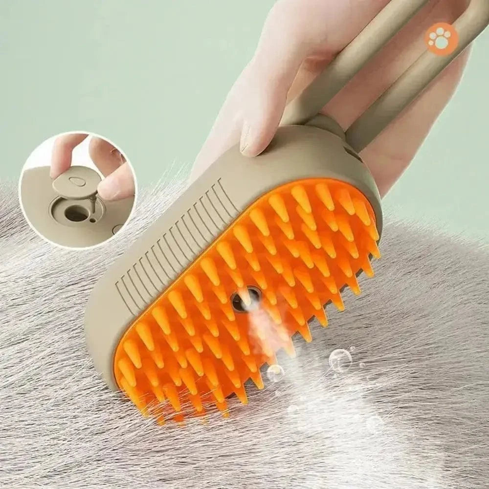 Brosse électrique chat - Élimine poils et saletés sans effort Griffe d'Amour