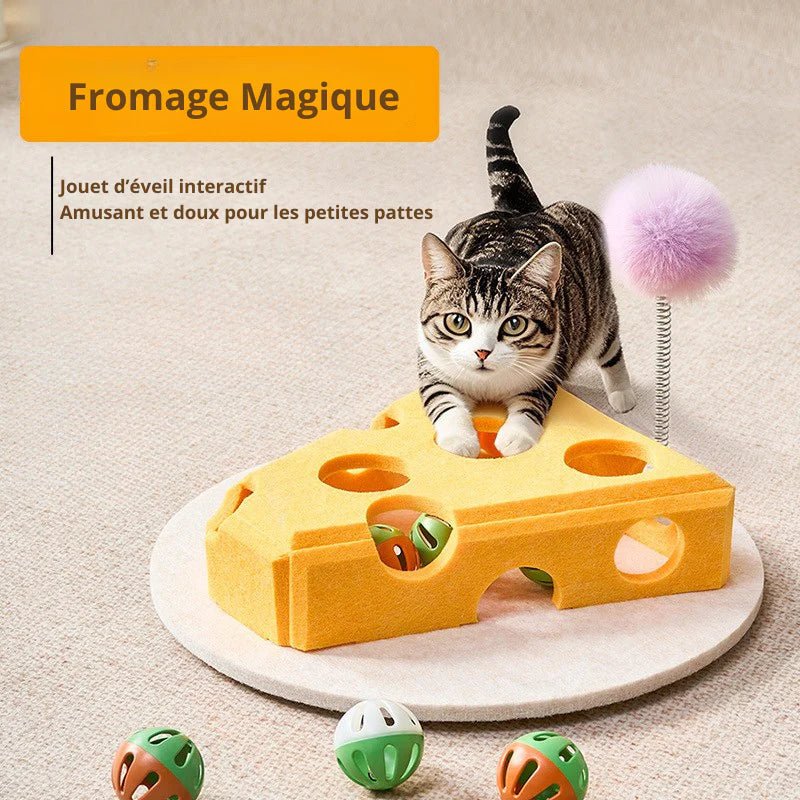 Fromage magique interactif - Chat stimulé | Nekko