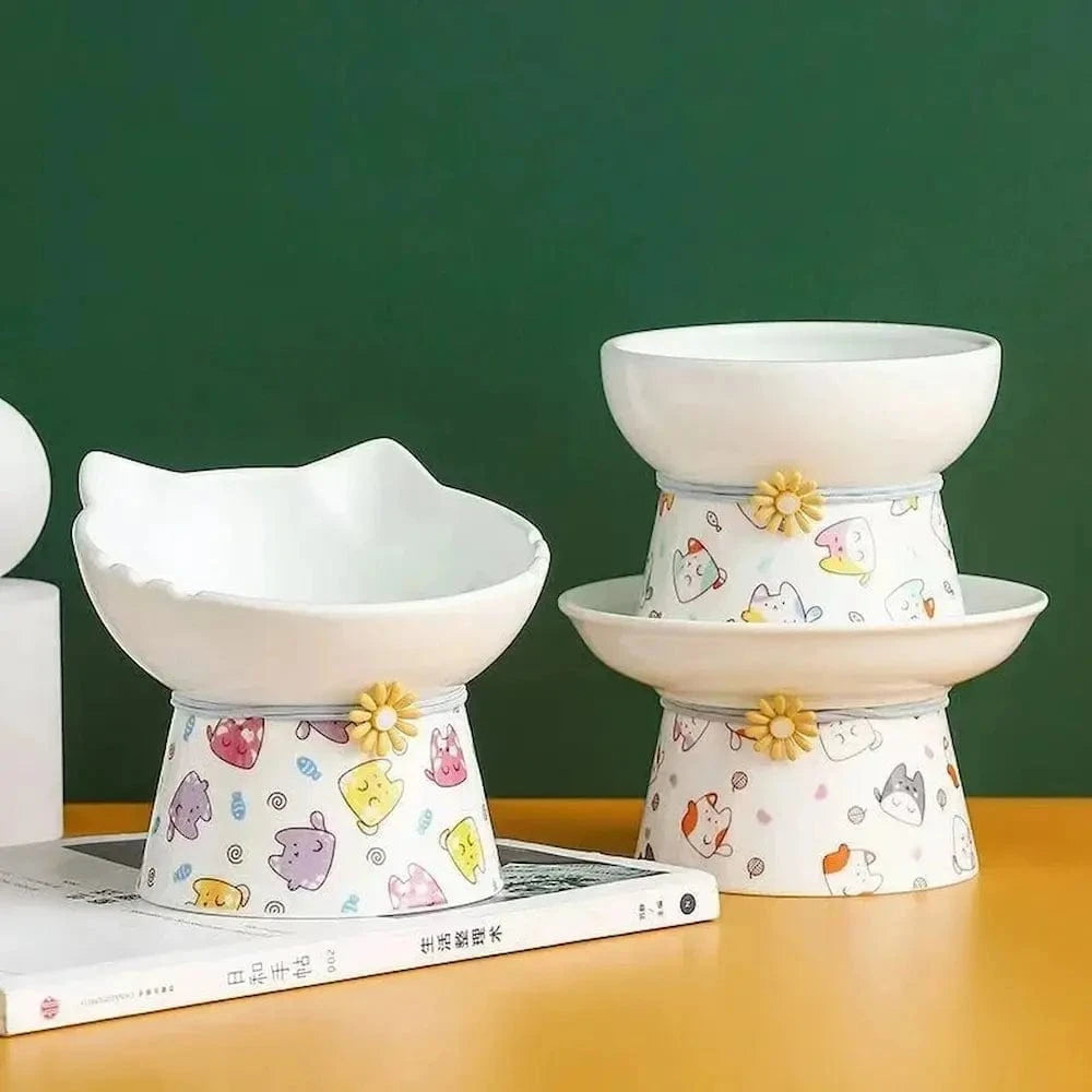 Gamelle céramique pour chat - Stabilité et confort optimal Griffe d'Amour