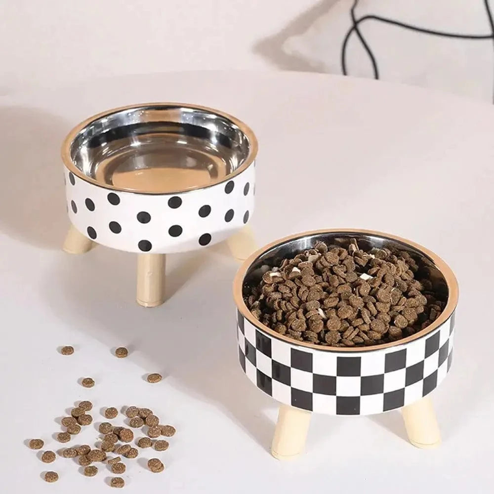 Gamelle chat en hauteur - Meilleure digestion assurée Griffe d'Amour