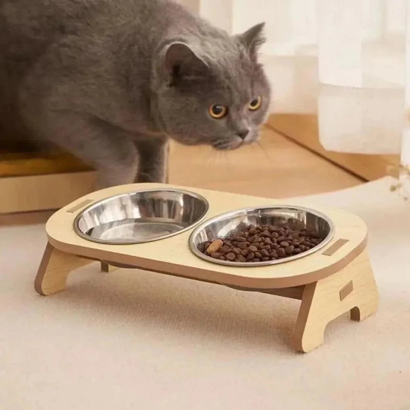 Gamelle chat surélevée - Posture idéale | LiftBowl