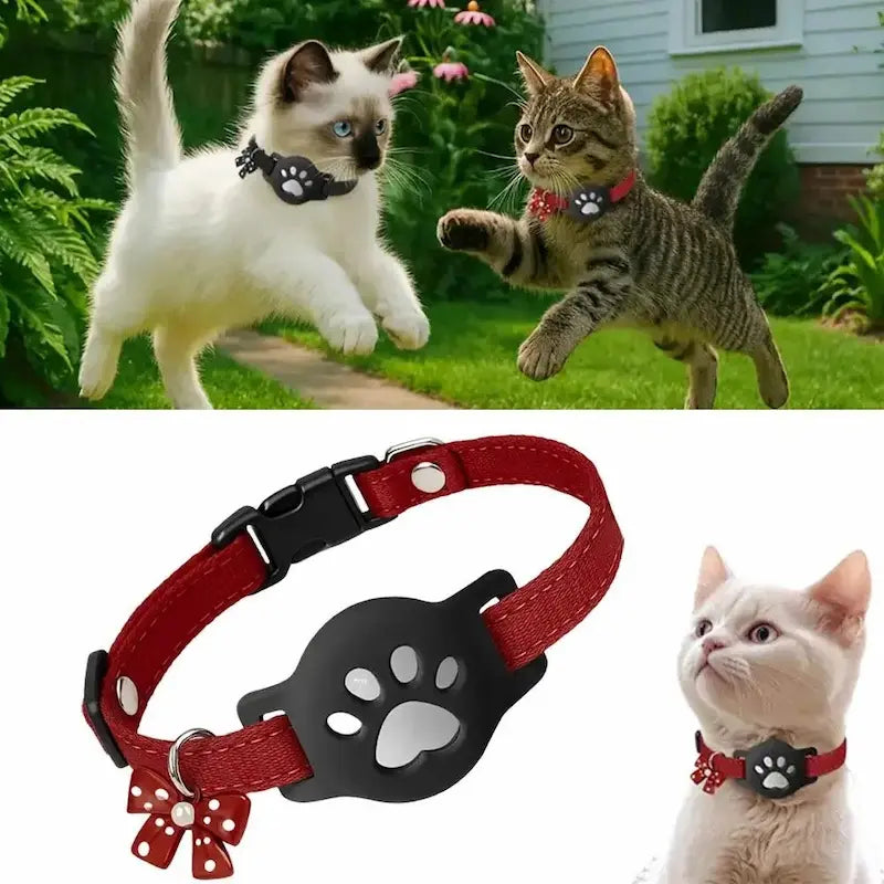 Collier chat support AirTag