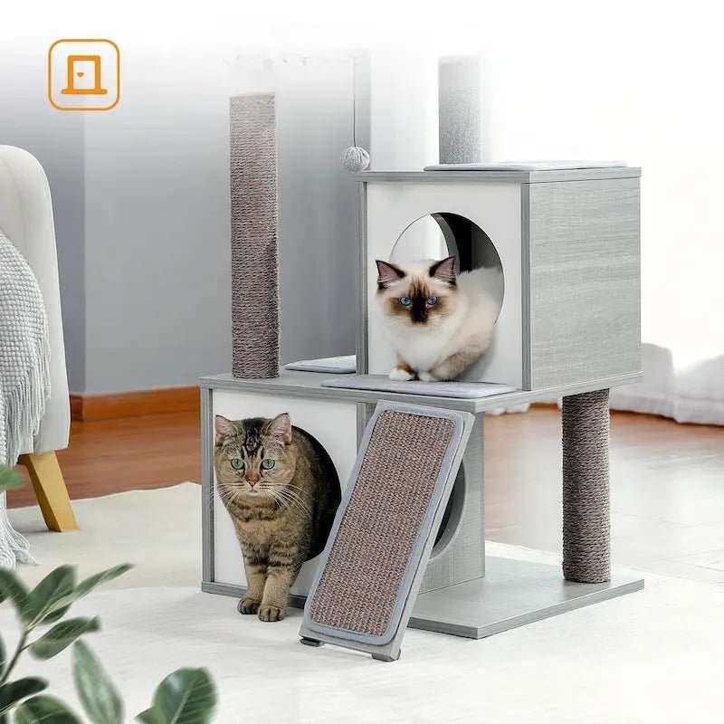 Petit arbre à chat moderne - Stable | UrbanNest