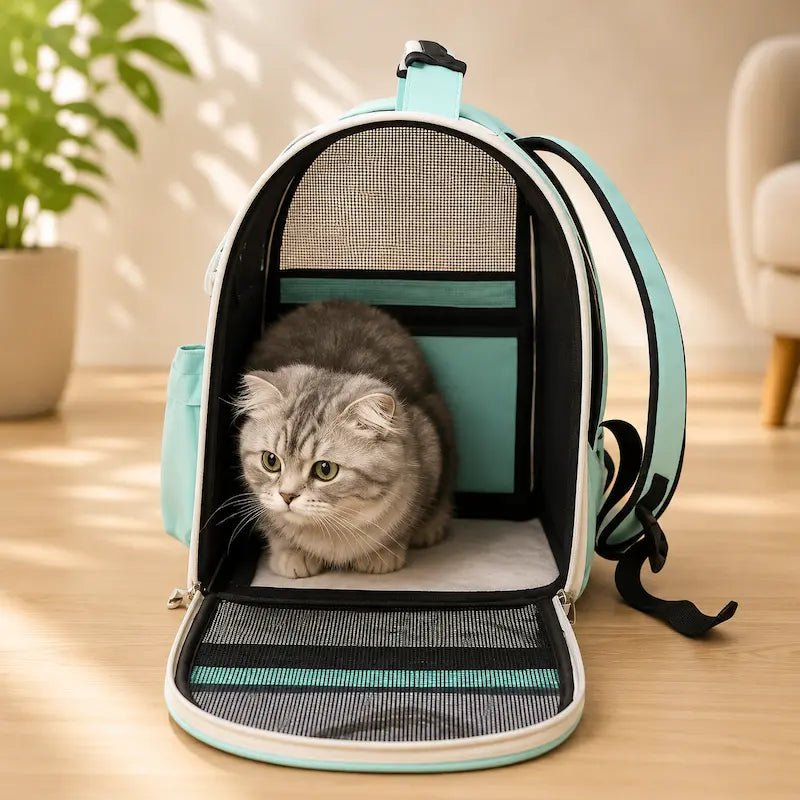 Sac à dos cartable chat - respirant & sûr | Hello Cat