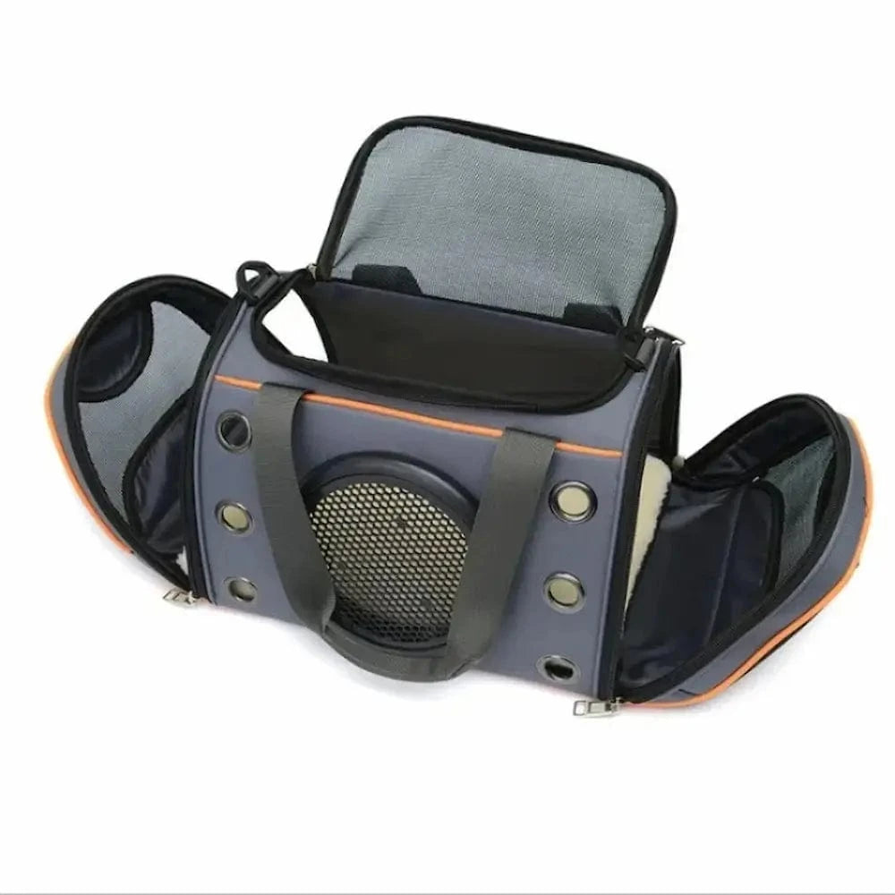 Sac de transport bulle pour chat - Vue panoramique anti-stress Griffe d'Amour