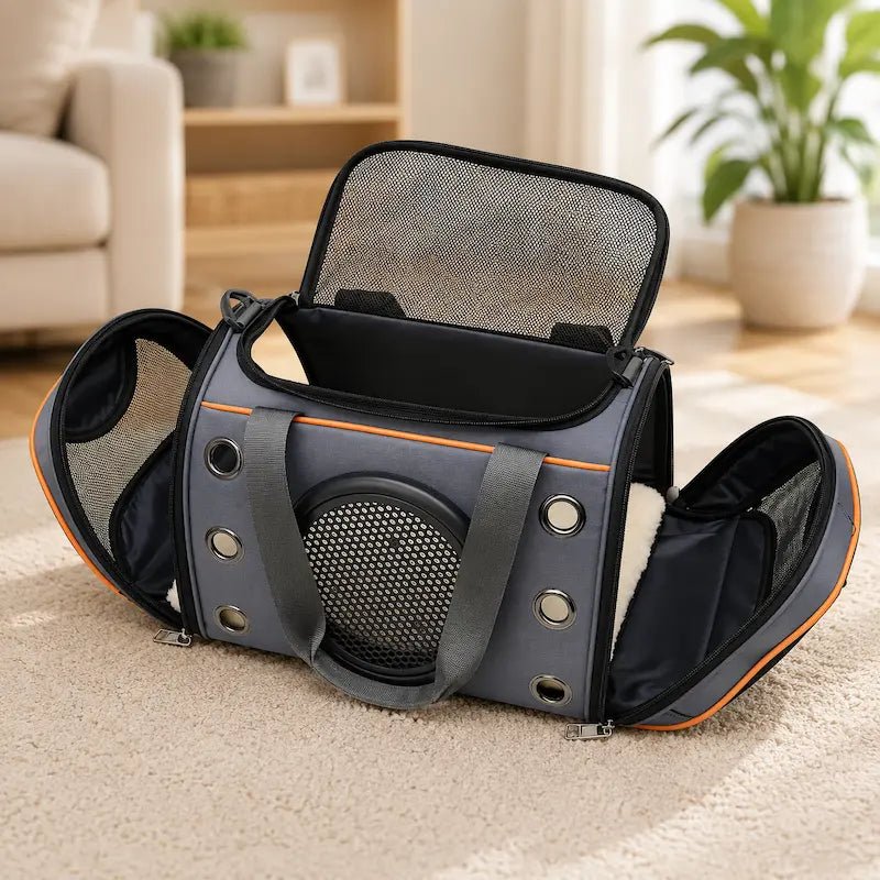 Sac de transport bulle pour chat - Vue panoramique | BubbleCat