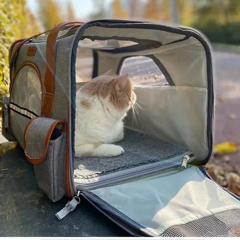 Sac de transport pour chat 10 kg - Maintien optimal | HeavyPaws