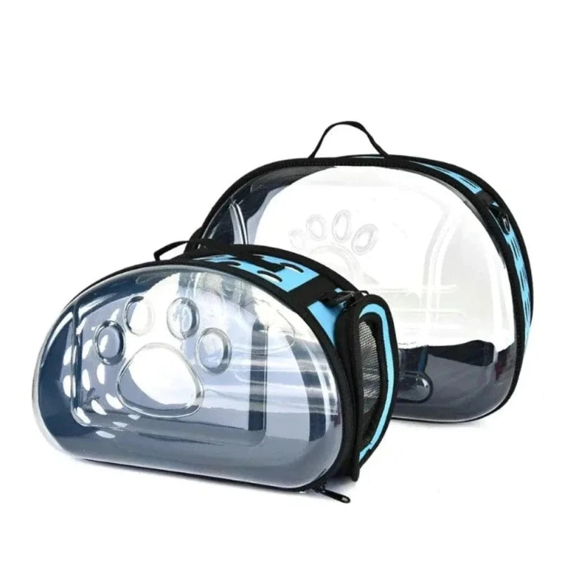 Sac de transport transparent pour chat - Vue panoramique | ClearCat