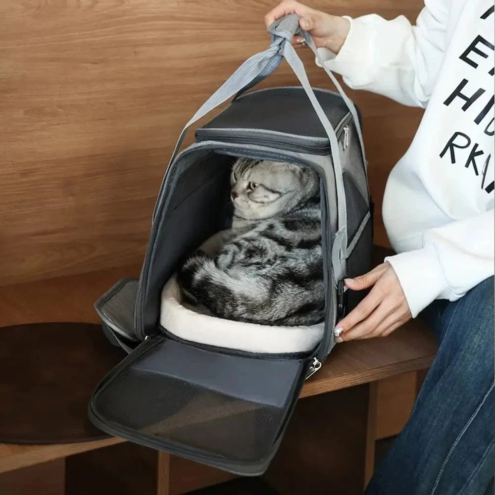 Sac de voyage pour chat - Confort optimal pour votre animal Griffe d'Amour