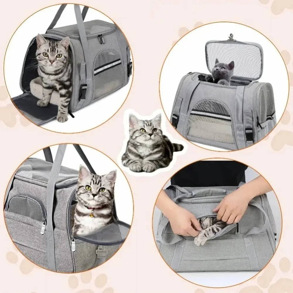Sac de voyage pour chat - Confort optimal pour votre animal Griffe d'Amour